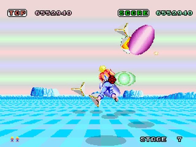 Retro Review de Space Harrier 16