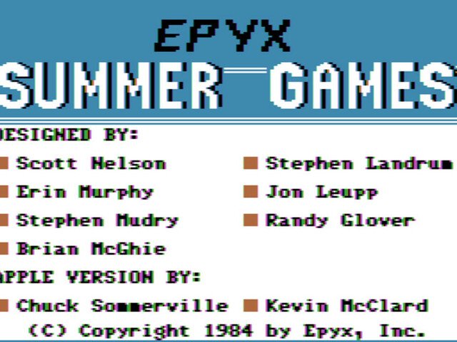 Retro Review de Summer Games 1