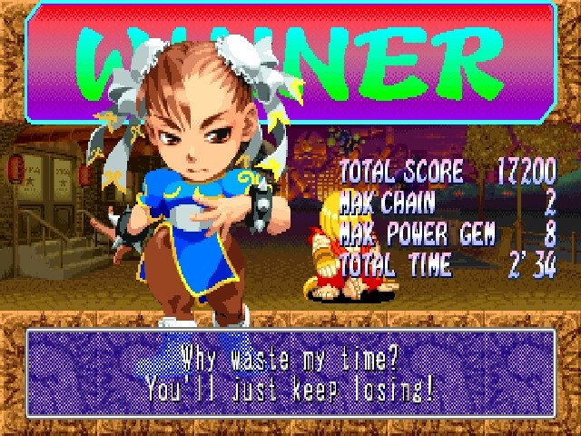 Retro Review de Super Puzzle Fighter II Turbo 8