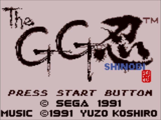 The G.G. Shinobi 1