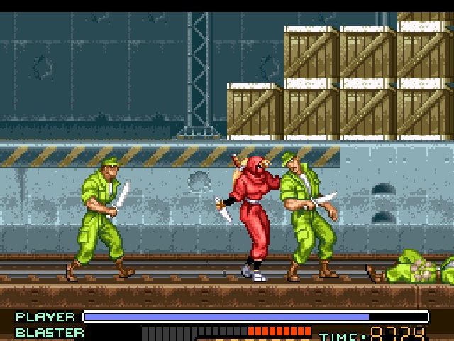 Retro Review de The Ninja Warriors Again 14