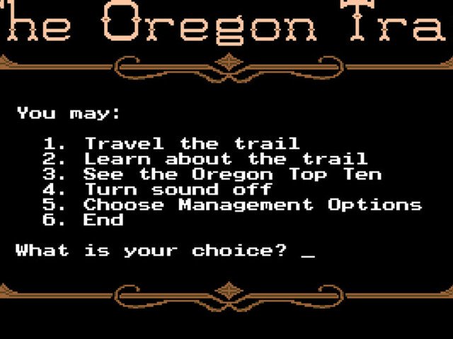 Retro Review de The Oregon Trail 1