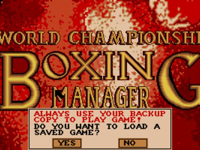 Retro Review de World Championship Boxing Manager 1