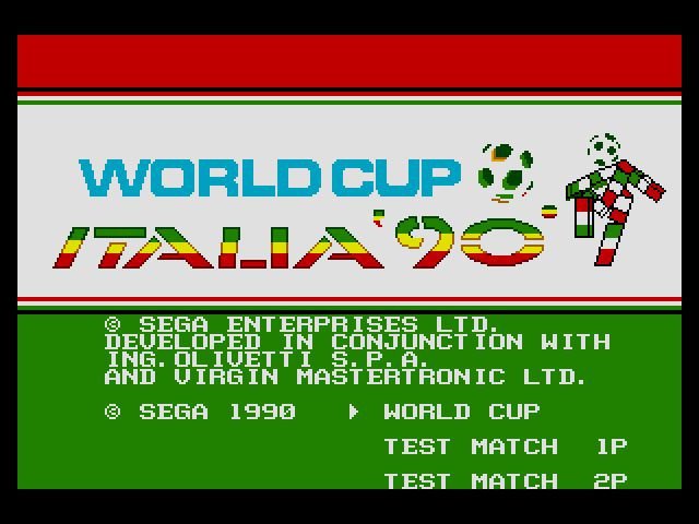 World Cup Italia '90 1
