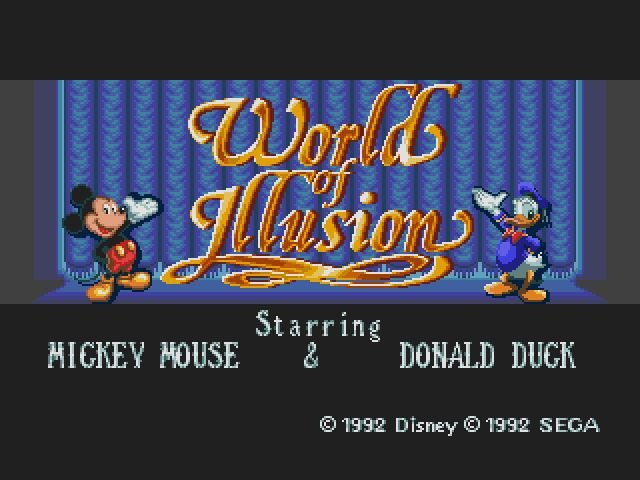 Retro Review de World of Illusion Starring Mickey Mouse and Donald Duck 1