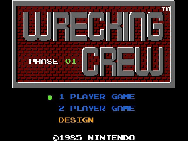 Retro Review de Wrecking Crew 1