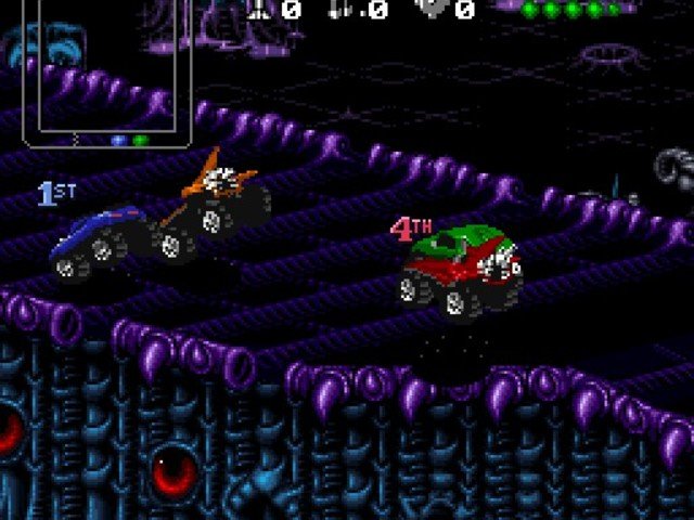 Retro Review Rock n' Roll Racing 4