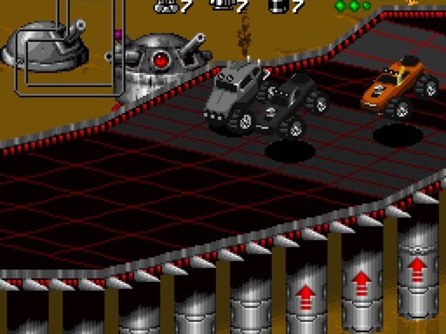 Retro Review Rock n' Roll Racing 8