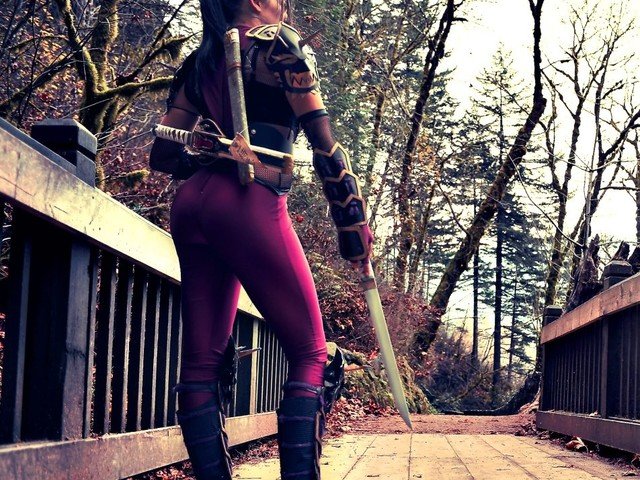 Taki, la cazadora de Demonios de Soul Calibur 1