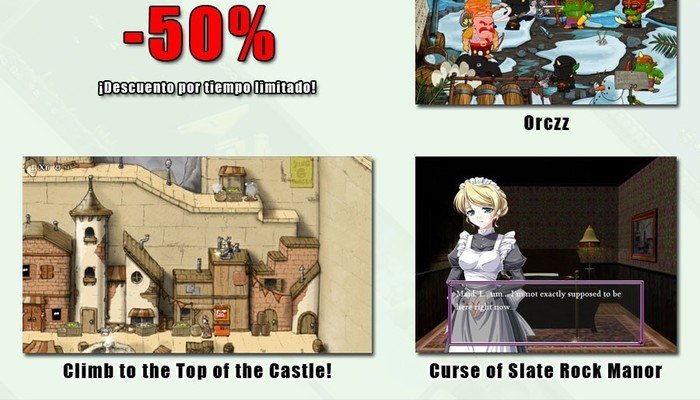 Tres juegos indie al 50% en la web de Kawagames