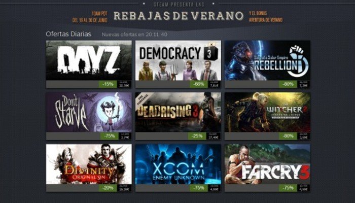 Un año más llegan las ofertas de Verano de Steam